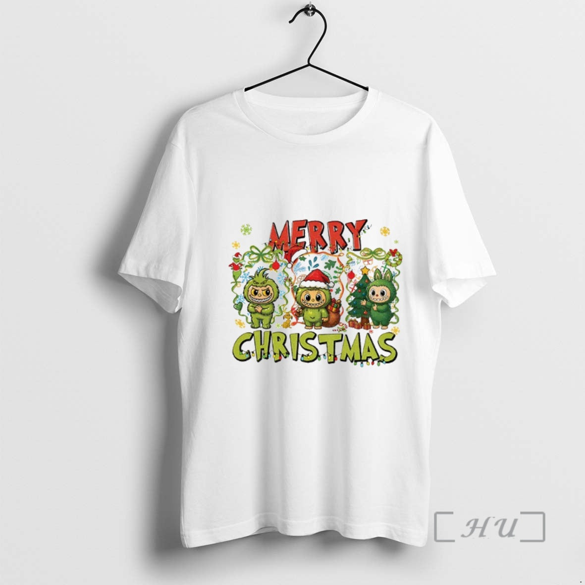 Officials Labubu Monster Merry Christmas T-Shirts, Hoodie, Sweatshirt | InkNestWear.com