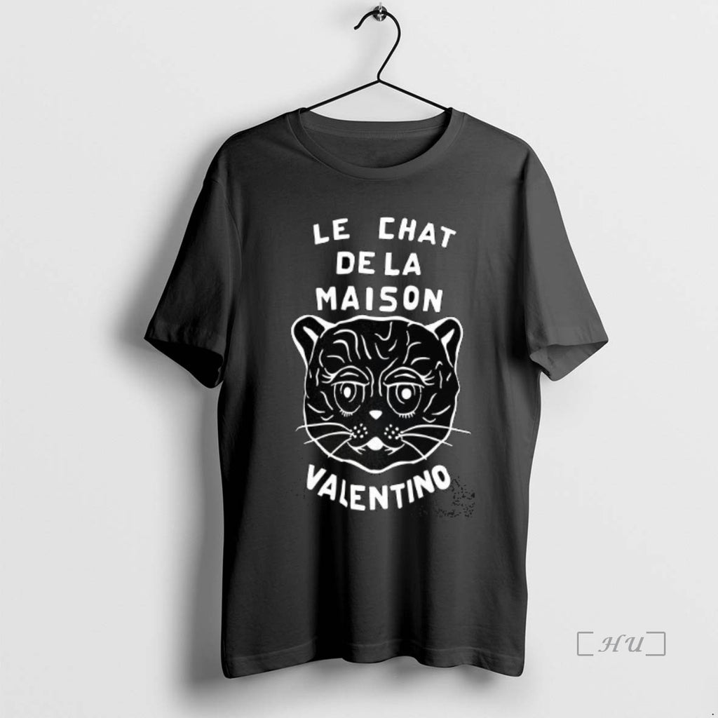 Officials Le Chat De La Maison Valentino T-Shirts, Hoodie, Sweatshirt | InkNestWear.com