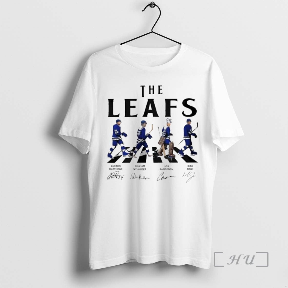 Officials Leafs Walking Abbey Road Signatures Ice Hockey T-Shirts, Hoodie, Sweatshirt | InkNestWear.com
