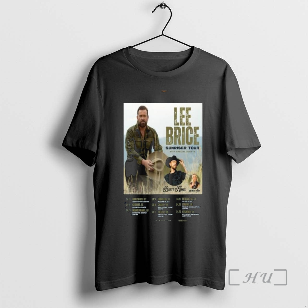 Officials Lee Brice Sunriser Tour 2026 Circle Black T-Shirts, Hoodie, Sweatshirt | InkNestWear.com