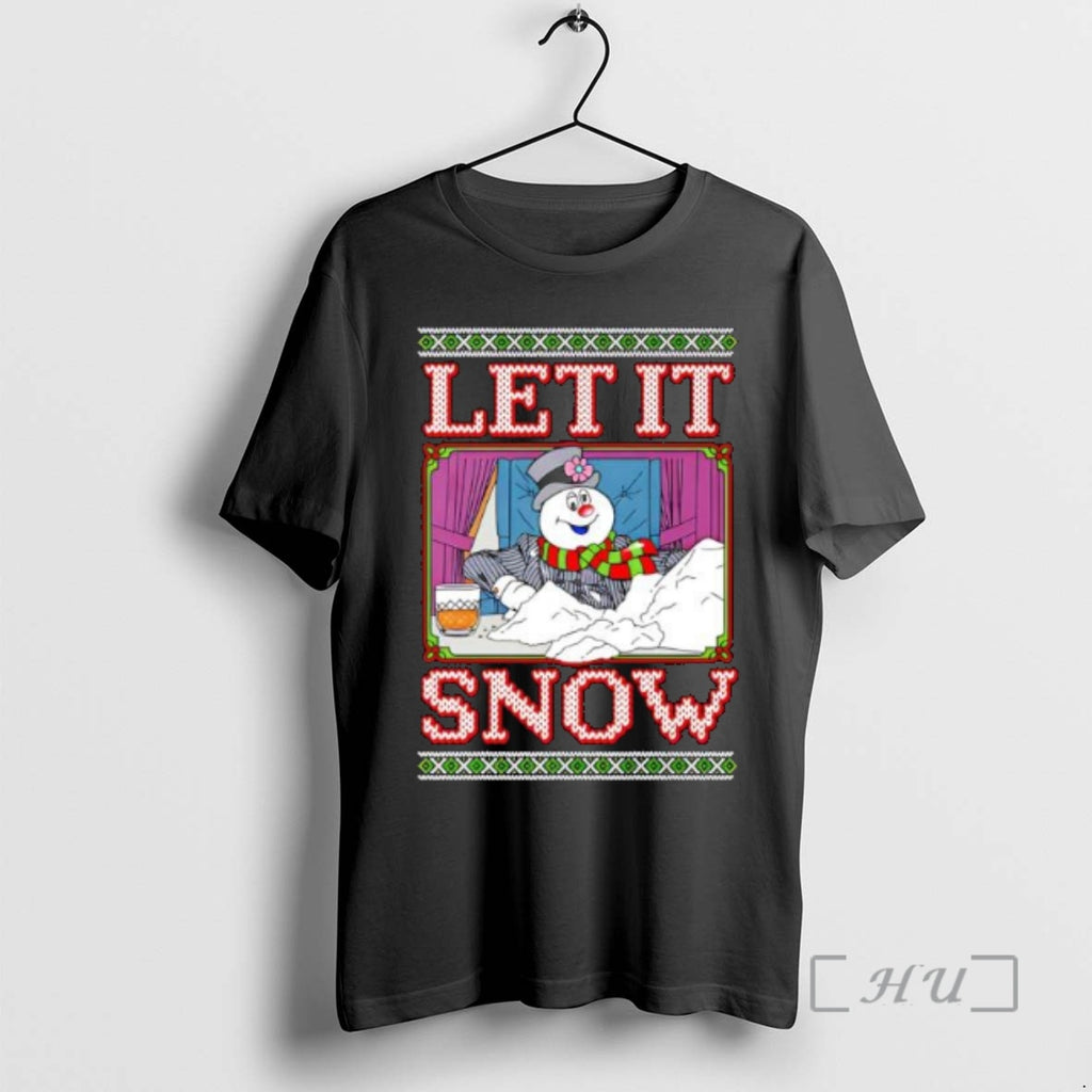 Officials Let It Snow Frosty Christmas T-Shirts, Hoodie, Sweatshirt | InkNestWear.com