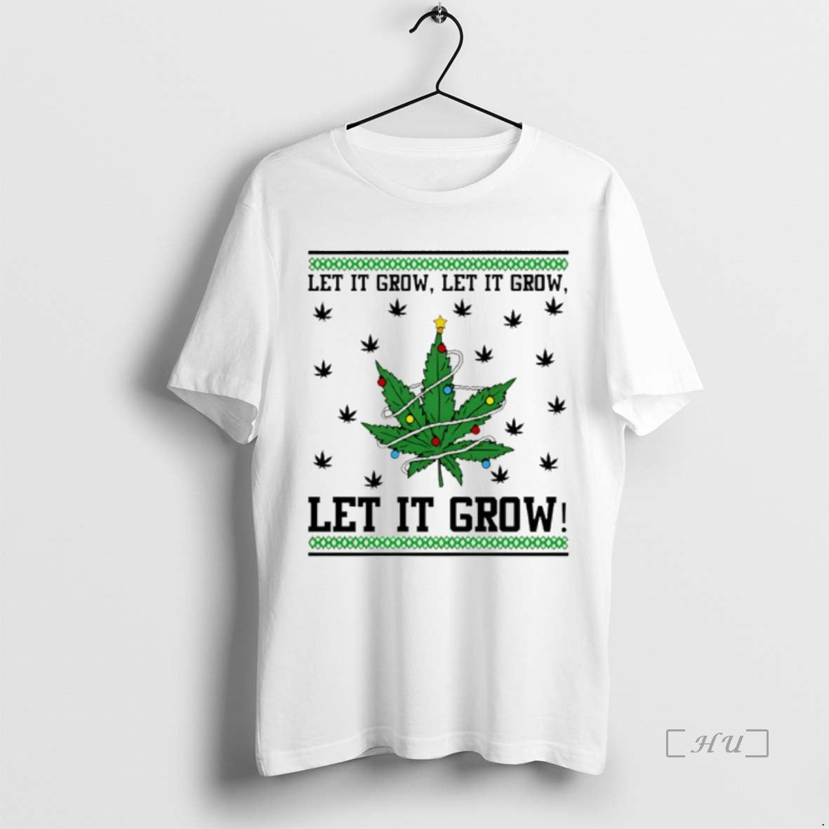 Officials Let It Grow Let It Grow Let It Grow Weed Christmas Premium T Shirts Hoodie, Sweatshirt | InkNestWear.com