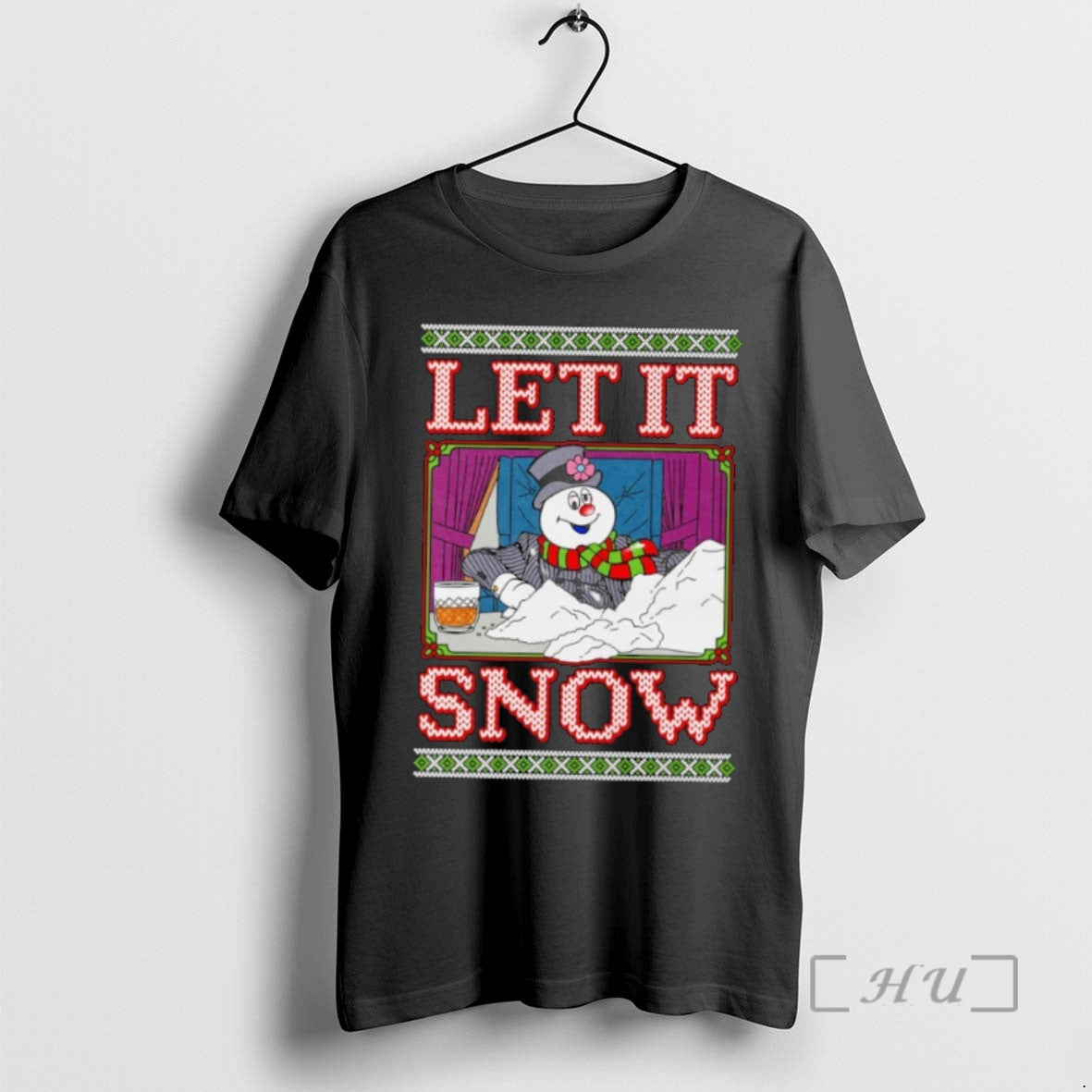 Officials Let It Snow Frosty Ugly Christmas Sweat T-Shirts, Hoodie, Sweatshirt | InkNestWear.com
