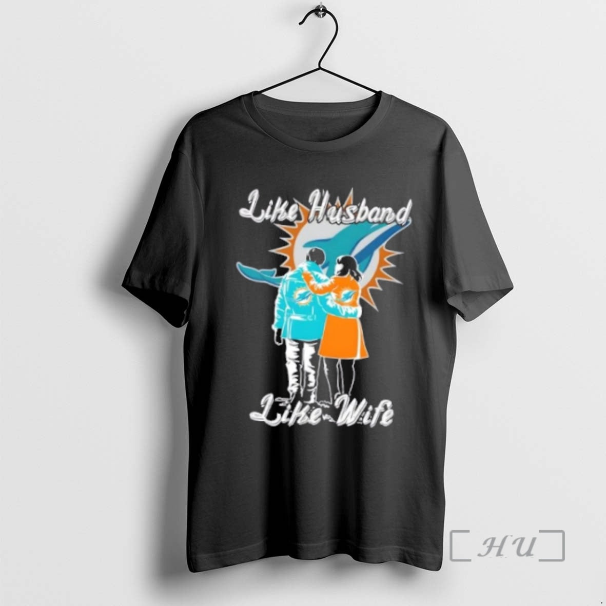 Officials Like Husband Like Wife Like Miami Dolphins T-Shirts, Hoodie, Sweatshirt | InkNestWear.com