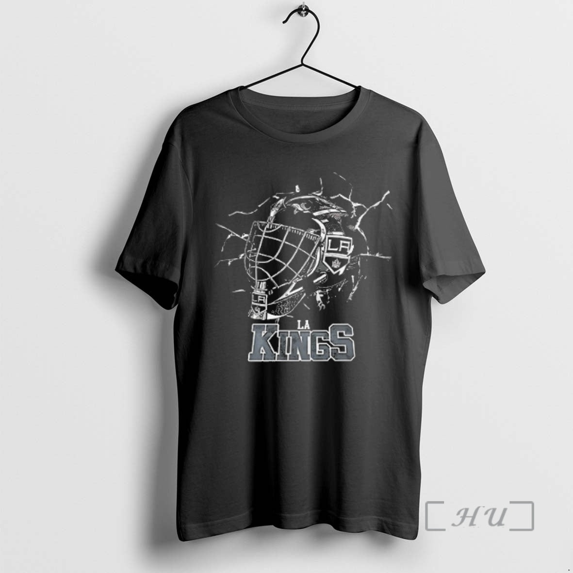 Officials Los Angeels Kings Lion Mascot Helmet T-Shirts, Hoodie, Sweatshirt | InkNestWear.com