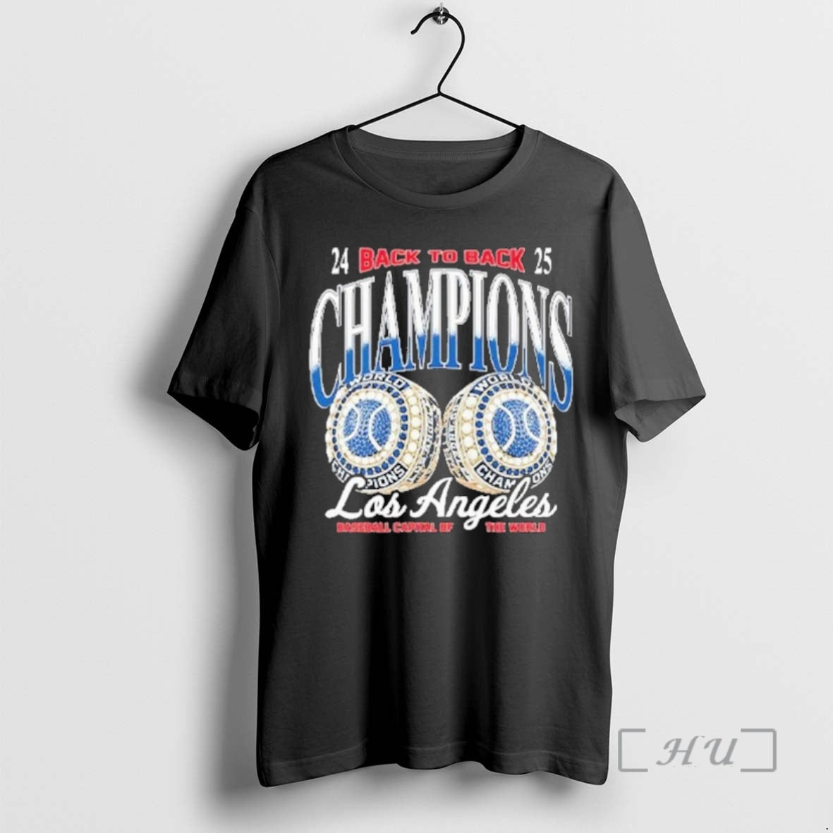 Officials Los Angeles Baseball Capital Of The World Back To Back Champions T-Shirts, Hoodie, Sweatshirt | InkNestWear.com