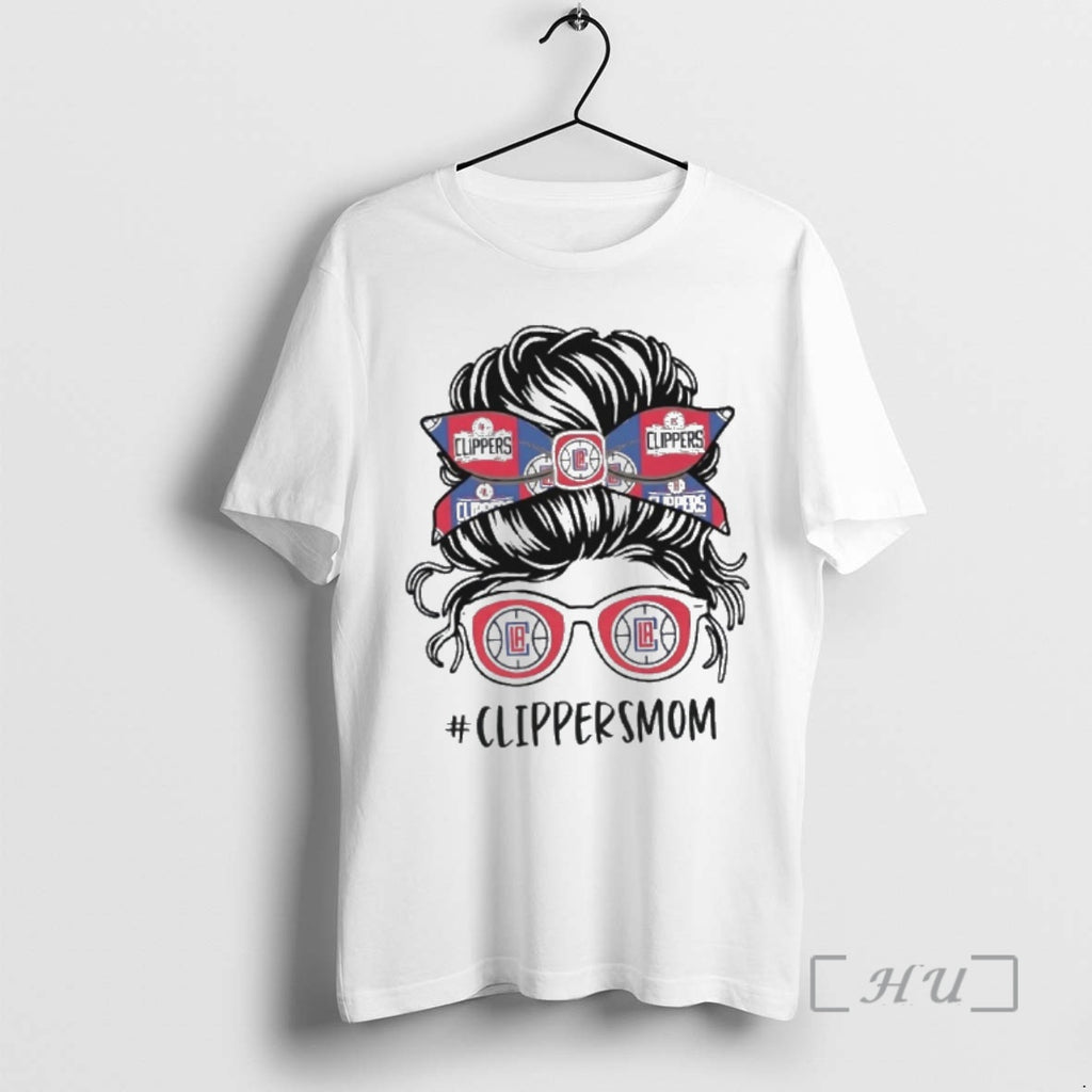 Officials Los Angeles Clippers Mom Messy Bun