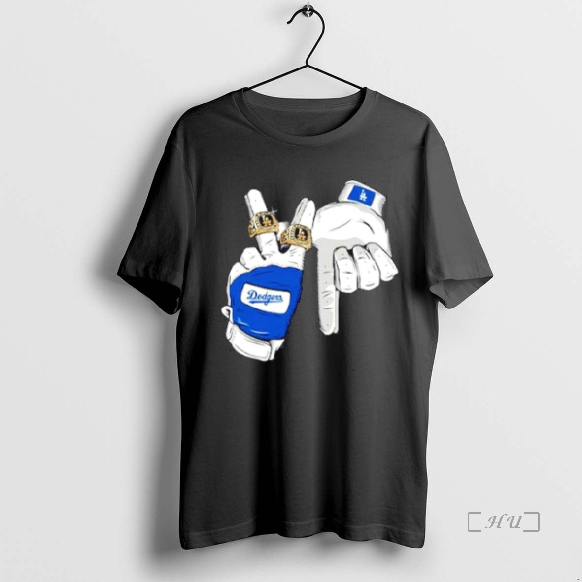 Officials Los Angeles Dodgers 2025 Champions La Hand Rings T-Shirts, Hoodie, Sweatshirt | InkNestWear.com