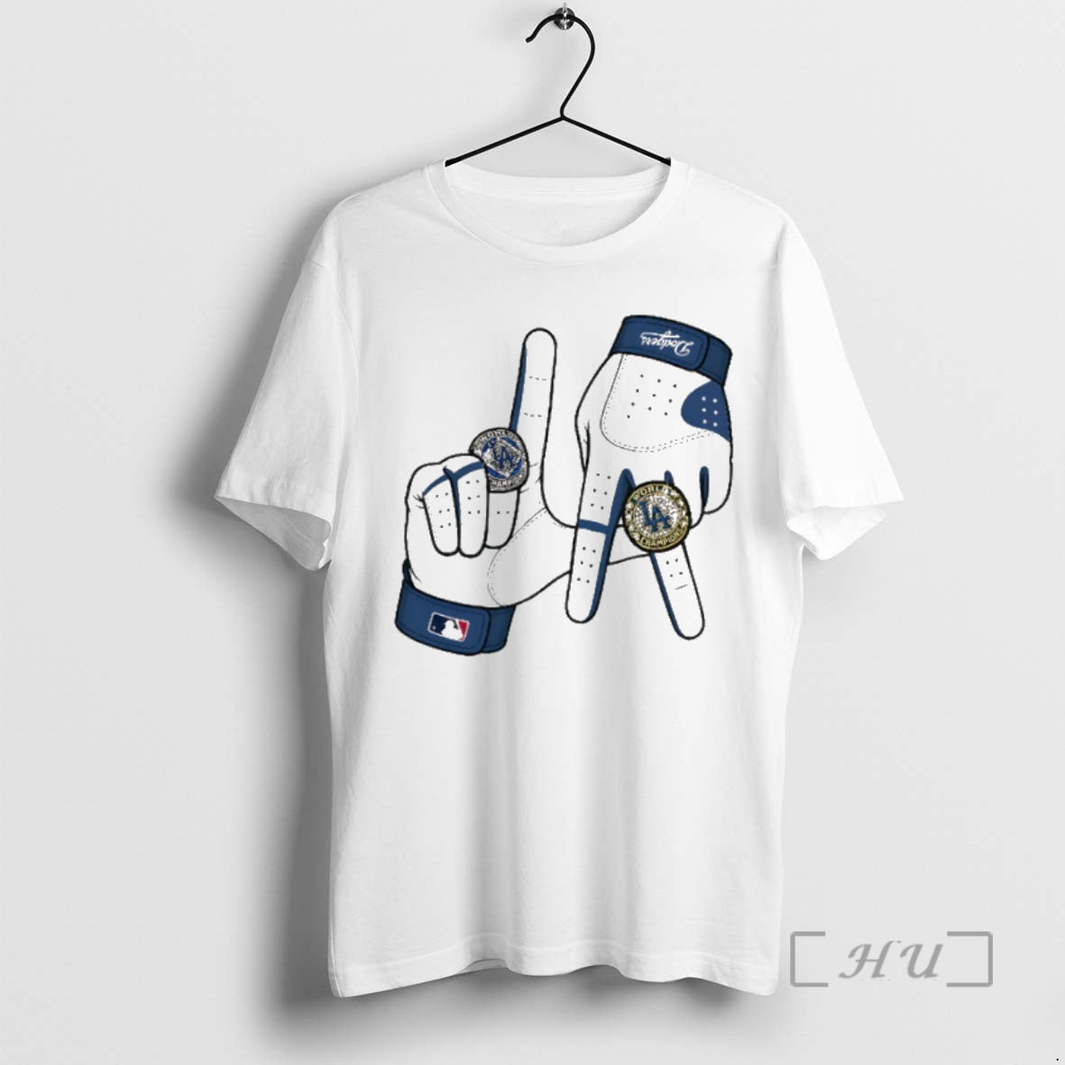 Officials Los Angeles Dodgers 2025 La Gloves Rings Graphic T-Shirts, Hoodie, Sweatshirt | InkNestWear.com