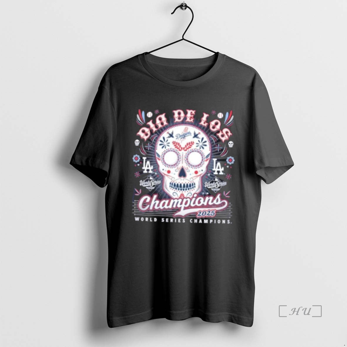 Officials Los Angeles Dodgers 2025 World Series Champions Dia De Los Skull T-Shirts, Hoodie, Sweatshirt | InkNestWear.com