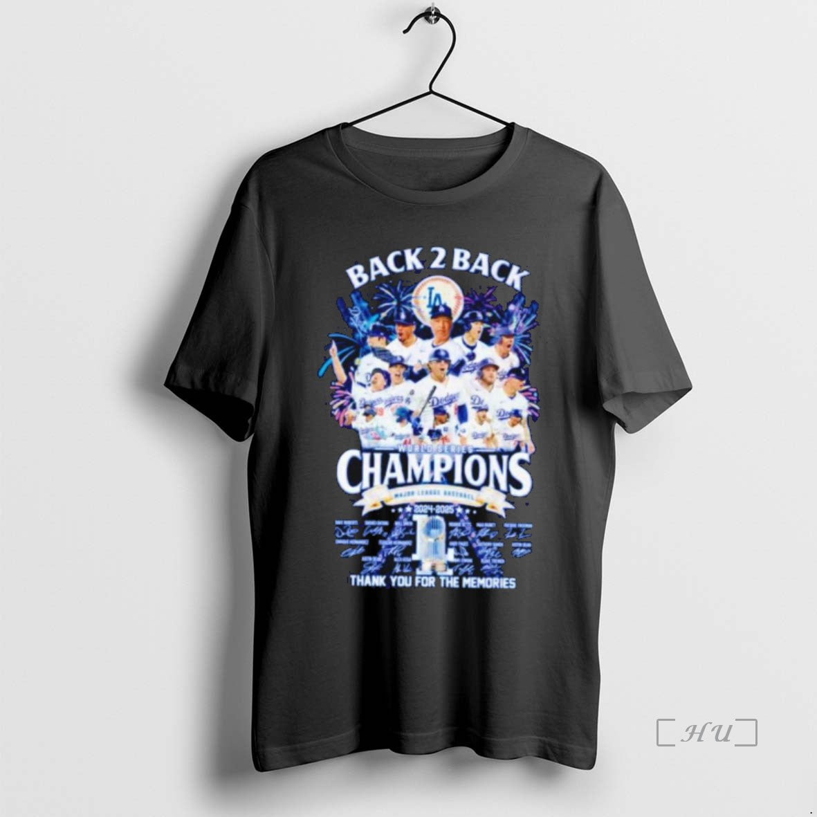 Officials Los Angeles Dodgers 2025 World Series Champions Thank You For The Memories Premium T-Shirts, Hoodie, Sweatshirt