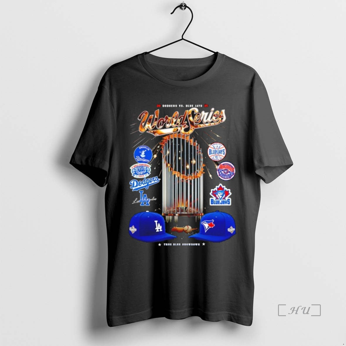 Officials Los Angeles Dodgers 2025 World Series Champions True Blue Showdown Trophy Premium T Shirts Hoodie, Sweatshirt