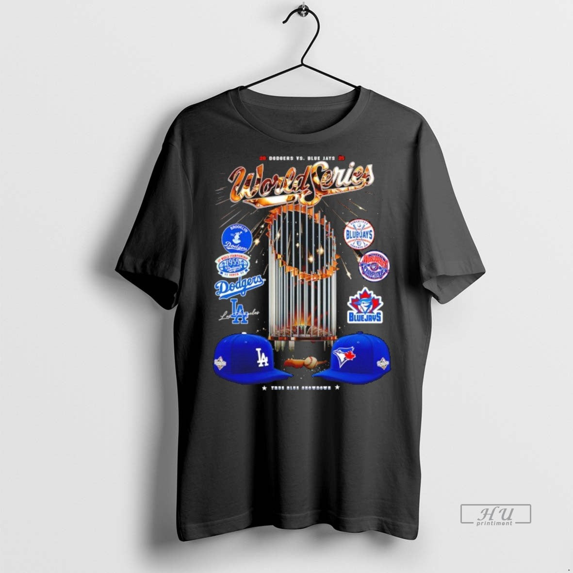 Officials Los Angeles Dodgers 2025 World Series Champions True Blue Showdown Trophy Premium T-Shirts, Hoodie, Sweatshirt