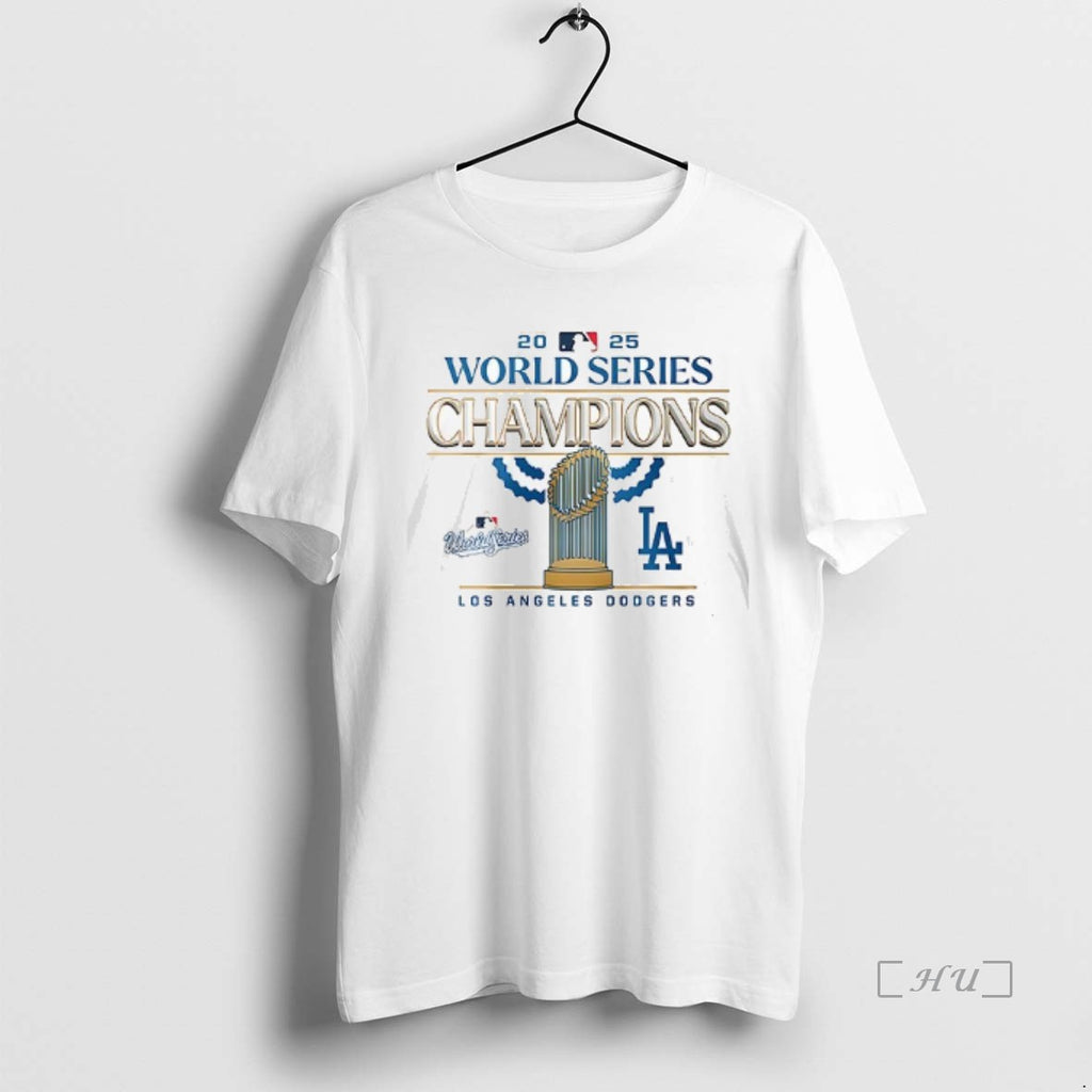 Officials Los Angeles Dodgers 2025 World Series Back To Back Champions Team Signature Double Sided T-Shirts, Hoodie,...