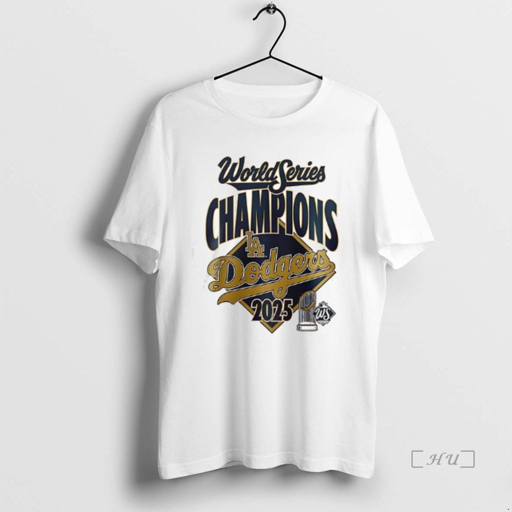 Officials Los Angeles Dodgers 2025 World Series Champions We Rule October Double Sided Graphic Premium T-Shirts, Hoodie,...