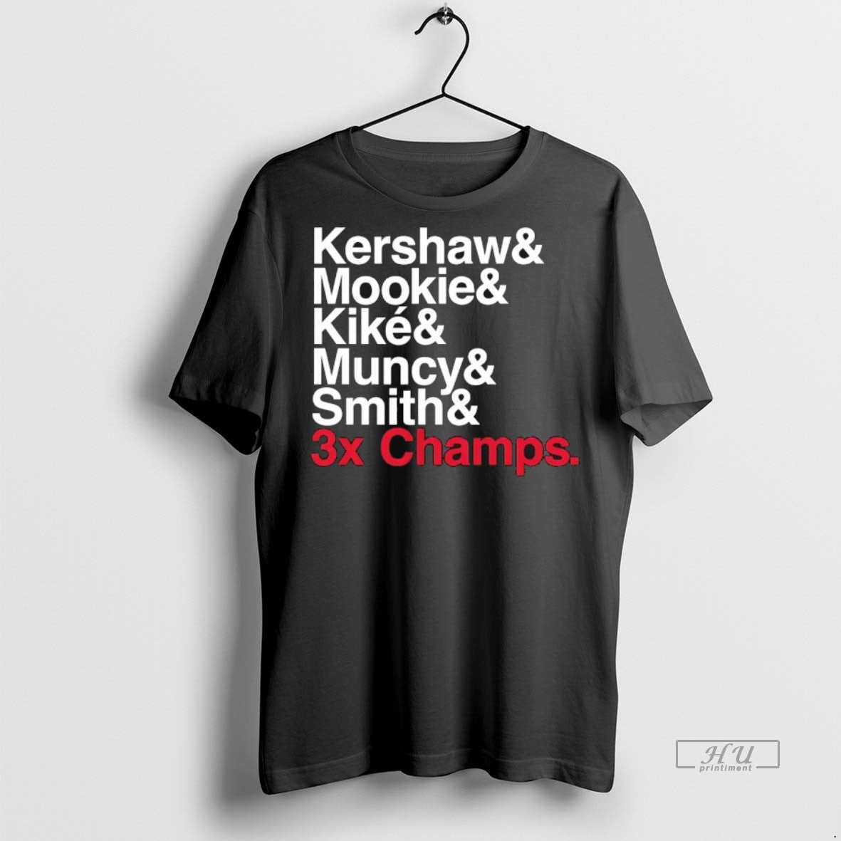 Officials Los Angeles Dodgers Ampersand 3 Time Champs Kershaw And Mookie And Kike And Muncy T-Shirts, Hoodie, Sweatshirt