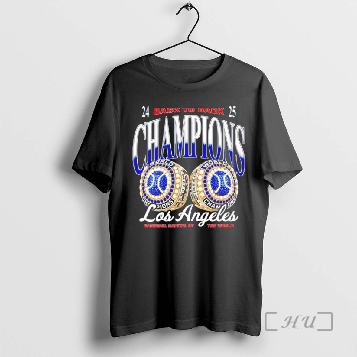 Officials Los Angeles Dodgers Back To Back 2024 2025 World Baseball Champions Rings Premium T-Shirts, Hoodie, Sweatshirt