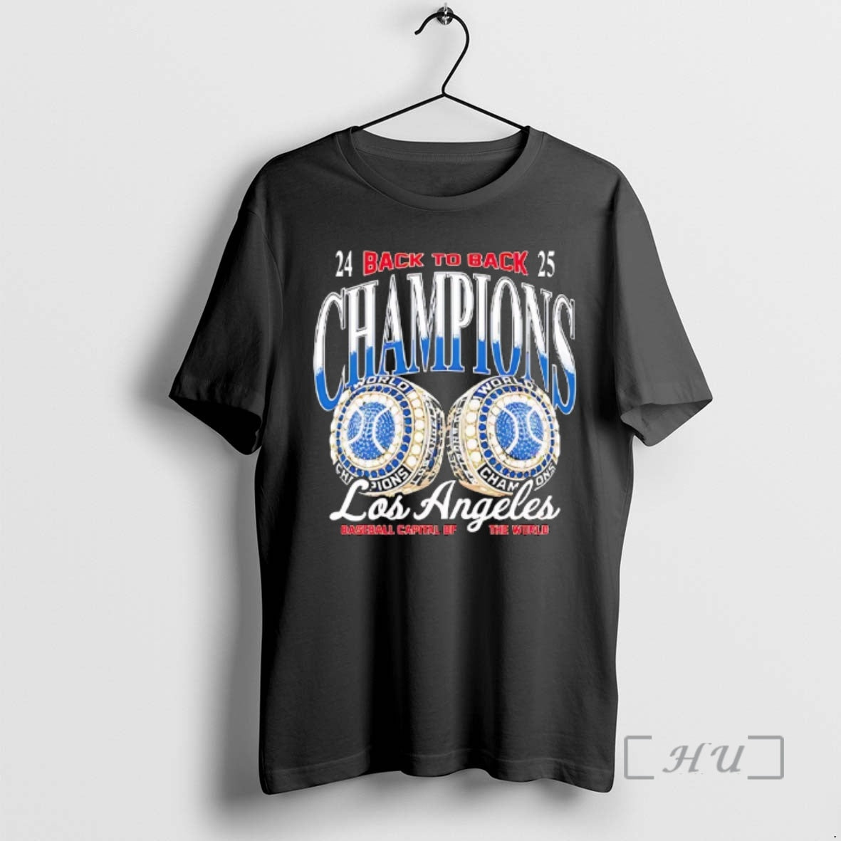 Officials Los Angeles Dodgers Baseball Capital Of The World Back To Back Champions Premium T-Shirts, Hoodie, Sweatshirt