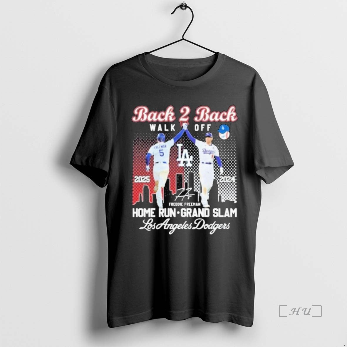 Officials Los Angeles Dodgers Freddie Freeman Back To Back Walk Off Home Run Grand Slam T-Shirts, Hoodie, Sweatshirt