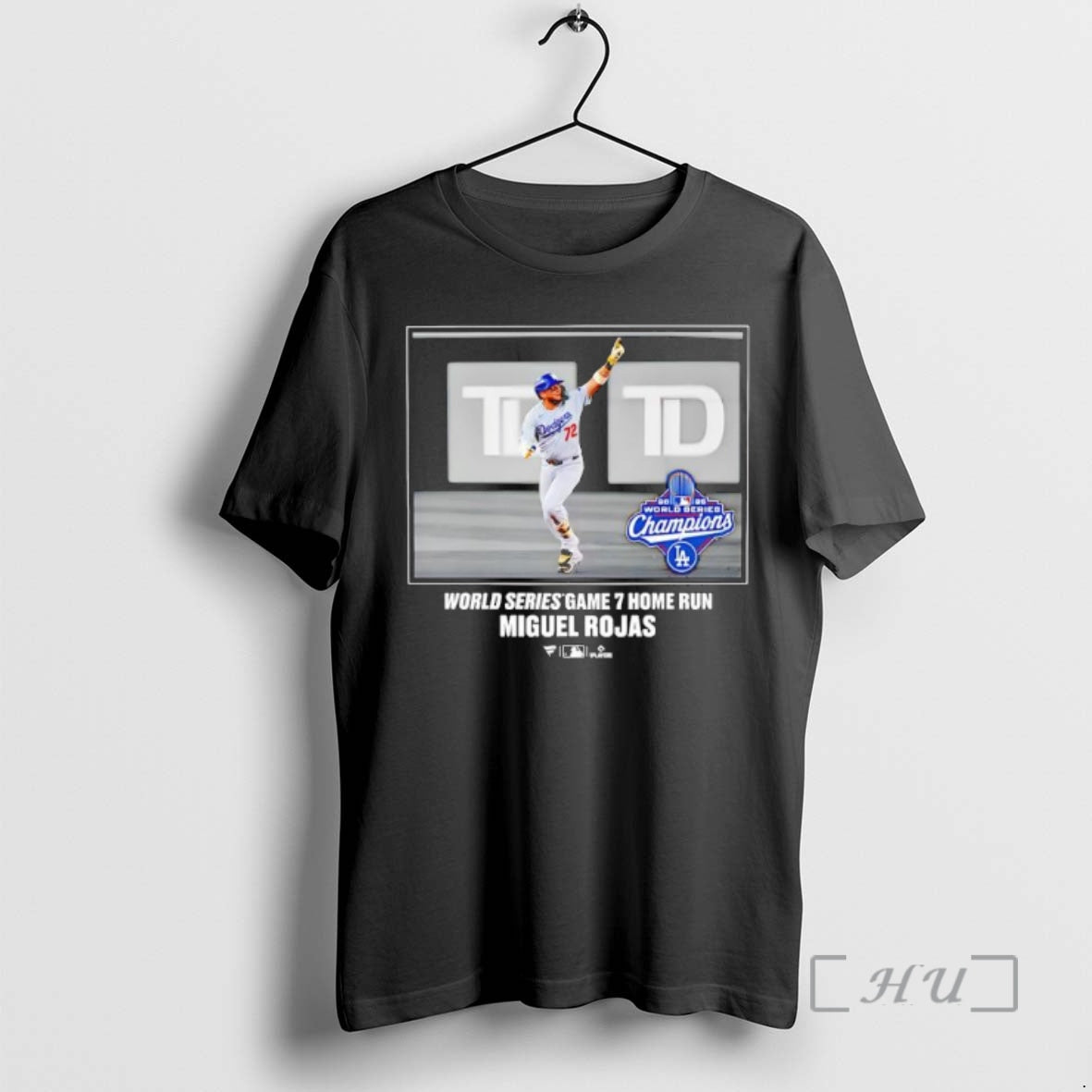 Officials Los Angeles Dodgers Miguel Rojas 2025 World Series Game 7 Home Run Champions Moment T-Shirts, Hoodie, Sweatshirt