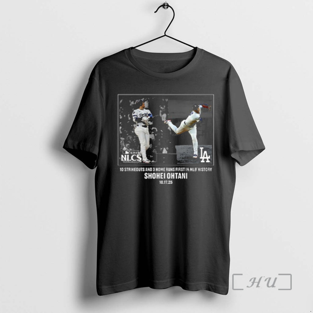 Officials Los Angeles Dodgers Shohei Ohtani 2025 Mlb Postseason Moment 2 Sided T-Shirts, Hoodie, Sweatshirt | InkNestWear.com