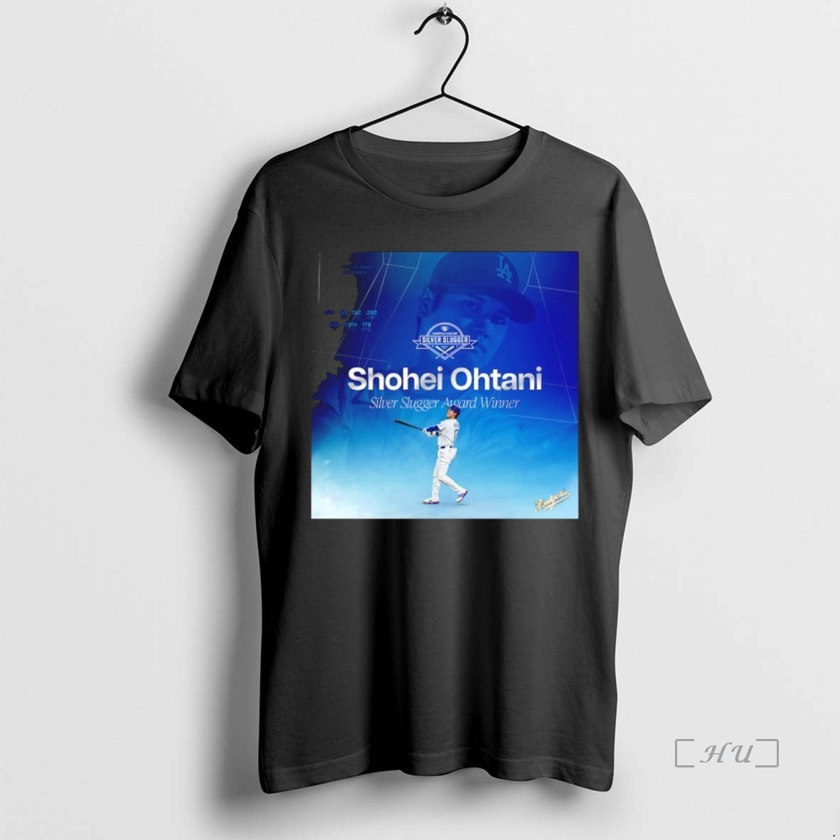 Officials Los Angeles Dodgers Shohei Ohtani Silver Slugger Award Winner T-Shirts, Hoodie, Sweatshirt | InkNestWear.com