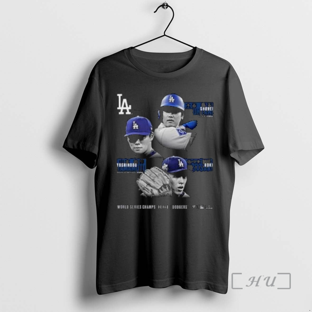 Officials Los Angeles Dodgers Shohei Ohtani Yoshinobu Yamamoto Roki Sasaki 2025 World Series Champions Historic T-Shirts,...