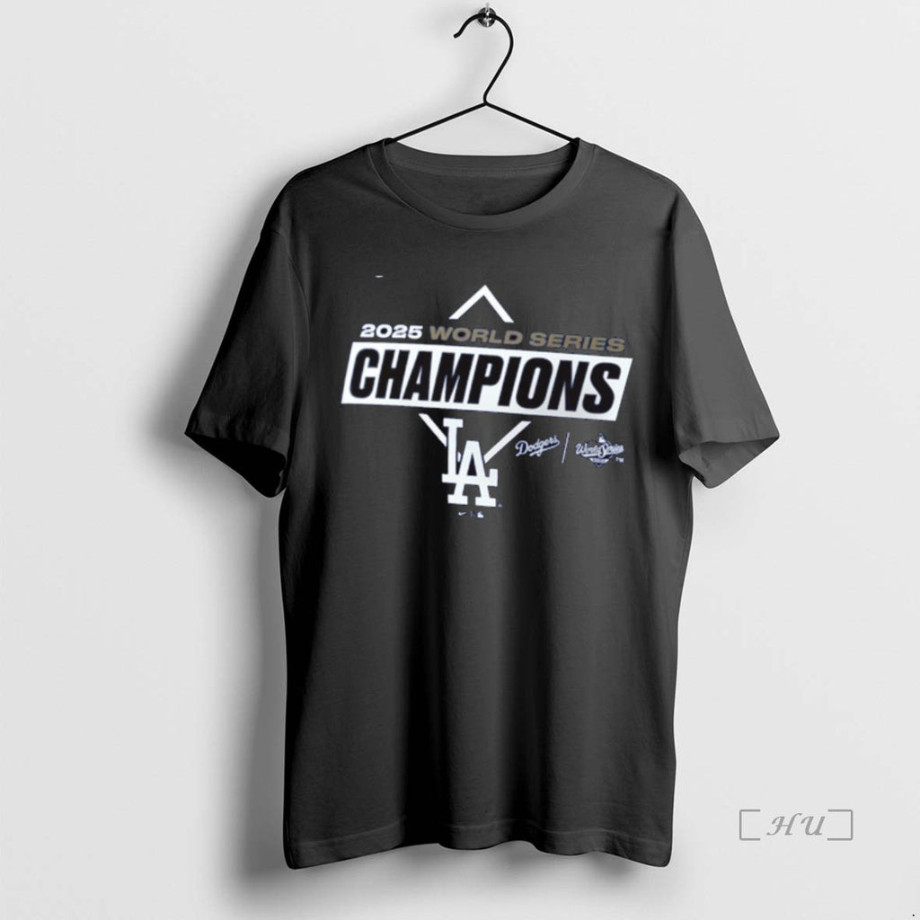Officials Los Angeles Dodgers Win Toronto Blue Jays 2025 World Series Champions Team Logo Premium T-Shirts, Hoodie,...