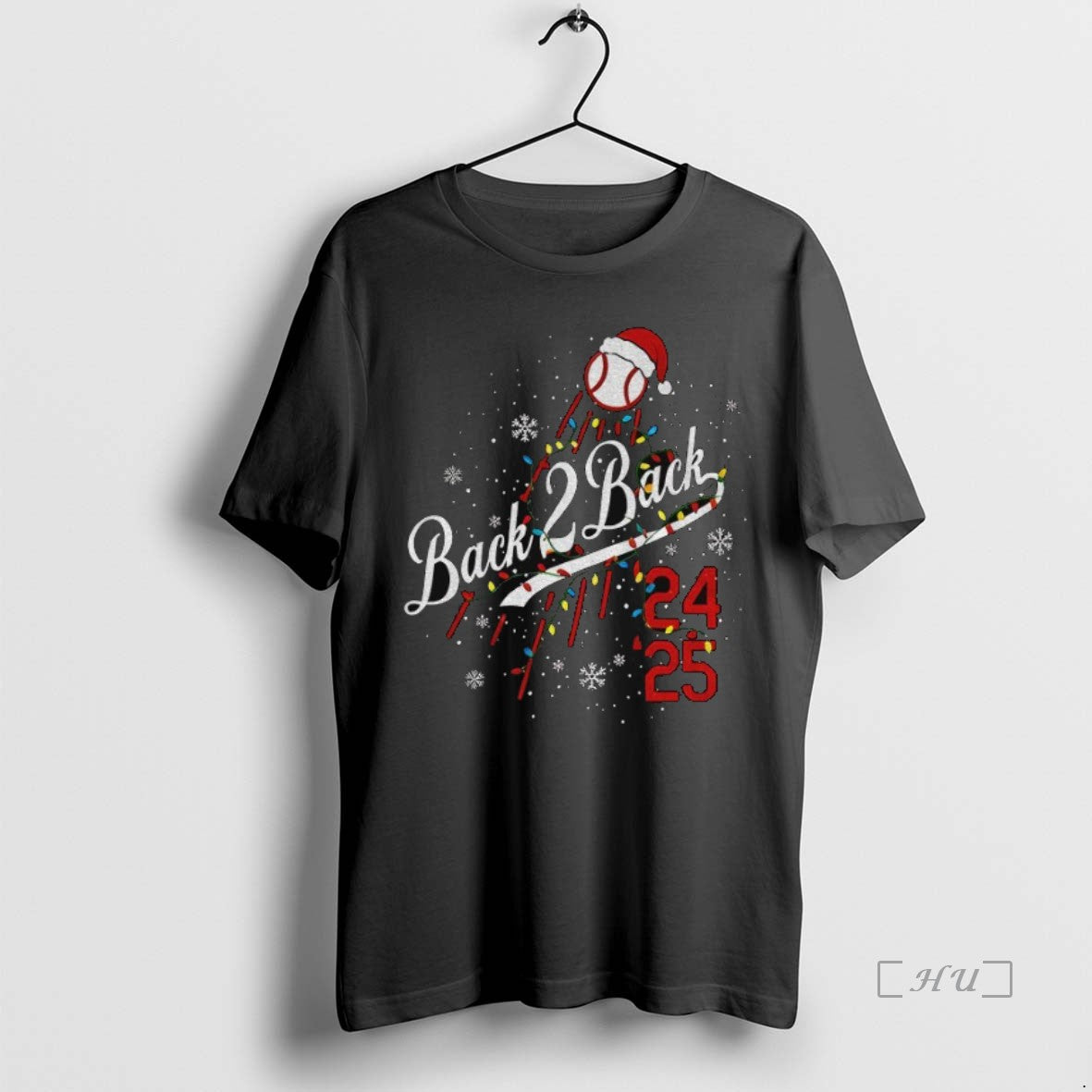 Officials Los Angeles Dodgers World Series 2024 2025 Back To Back Champions Merry Christmas Premium T-Shirts, Hoodie,...