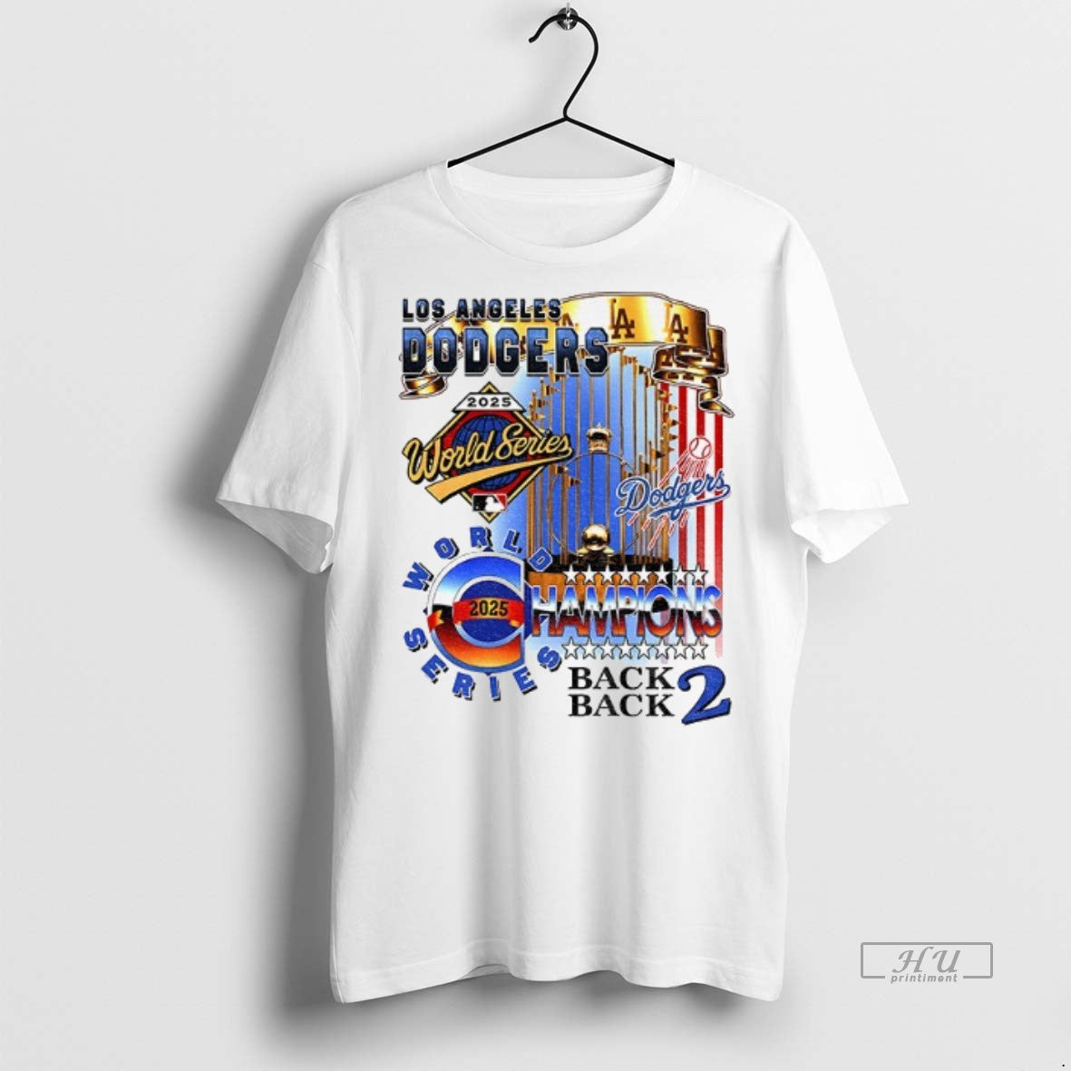 Officials Los Angeles Dodgers World Series Champions Back 2 Back 2025 Trophy Mlb Logo Premium T-Shirts, Hoodie, Sweatshirt