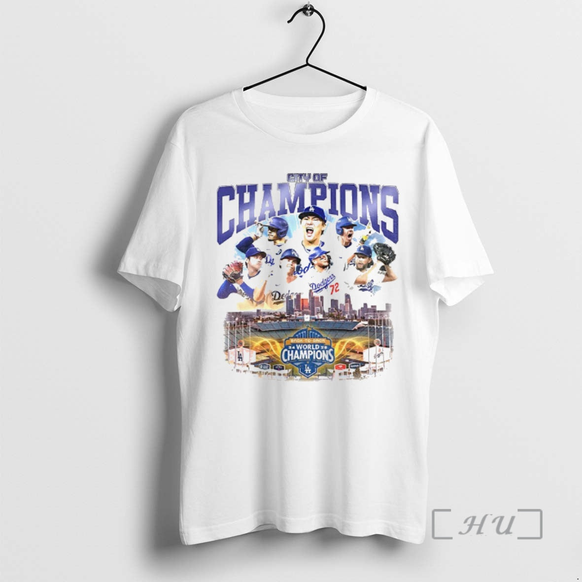 Officials Los Angeles Dodgers Back To Back World Champions La City Of Champions Premium T-Shirts, Hoodie, Sweatshirt