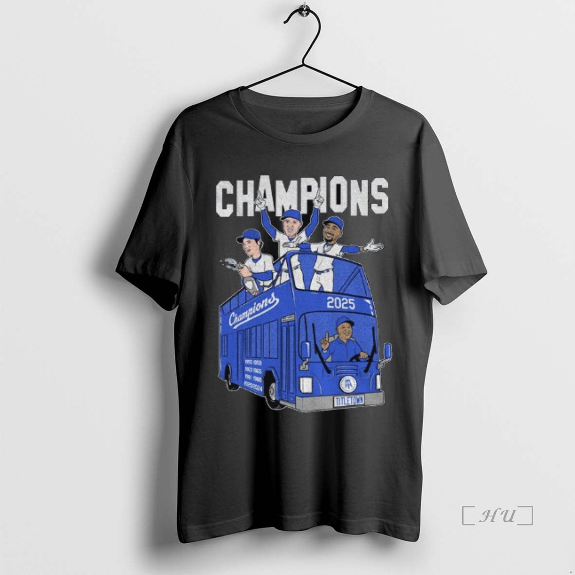 Officials Los Angeles Dodgers Baseball Champions Bus Ohtani And Dave Roberts Coach T-Shirts, Hoodie, Sweatshirt