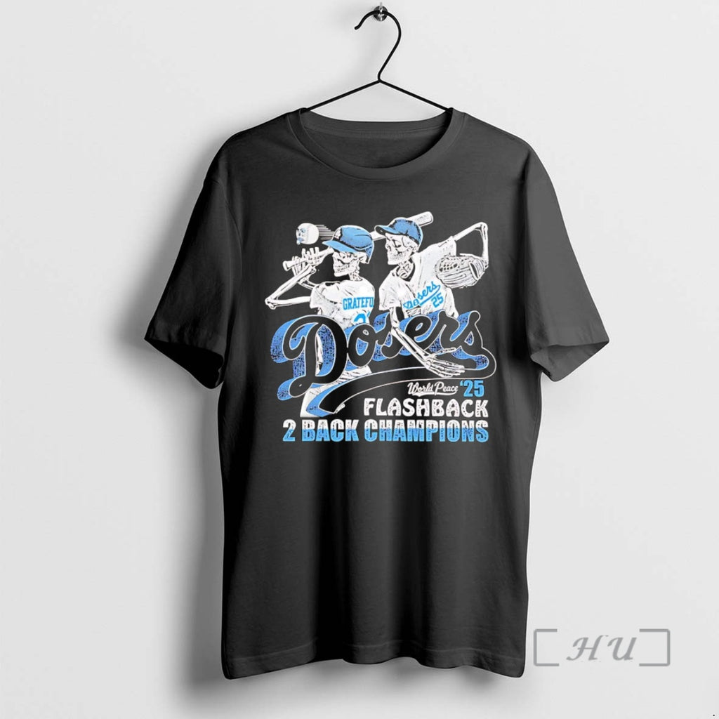 Officials Los Angeles Dodgers Flashback To Back Champions 2025 T-Shirts, Hoodie, Sweatshirt | InkNestWear.com