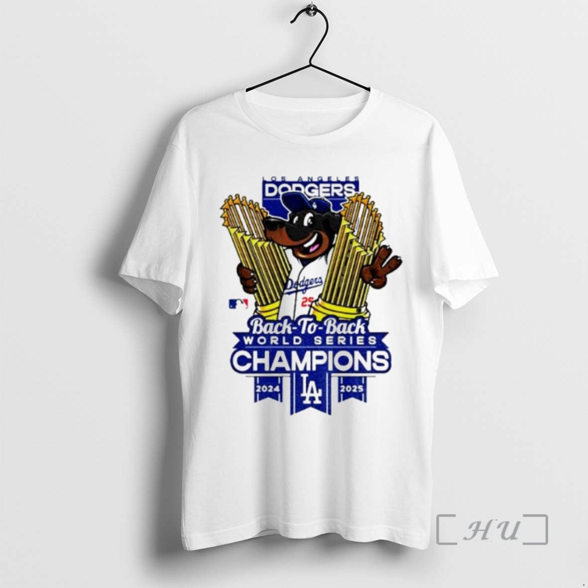 Officials Los Angeles Dodgers World Champions Trophies Back To Back 2024 2025 Ornaments Premium T-Shirts, Hoodie, Sweatshirt