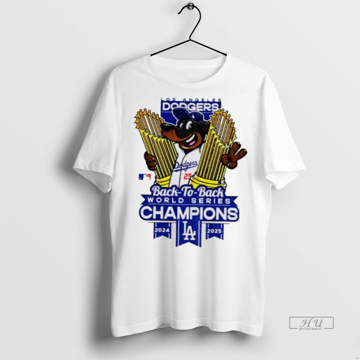Officials Los Angeles Dodgers World Champions Trophies Back To Back 2024 2025 Premium T-Shirts, Hoodie, Sweatshirt