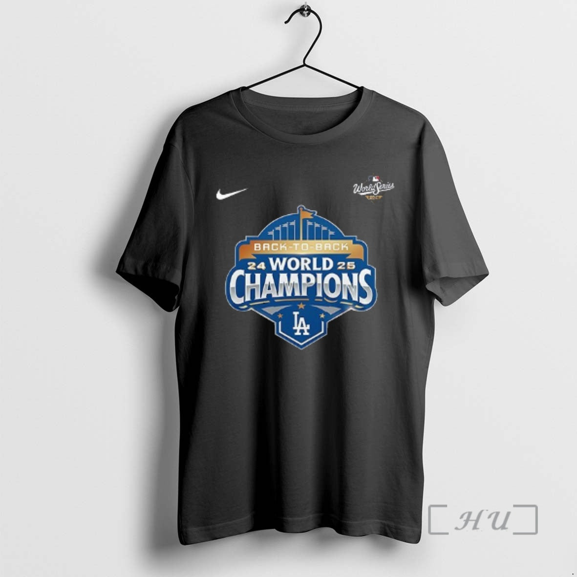 Officials Los Angeles Dodgers World Series Champions 2025 Back To Back Logo 2 Sided Premium T-Shirts, Hoodie, Sweatshirt