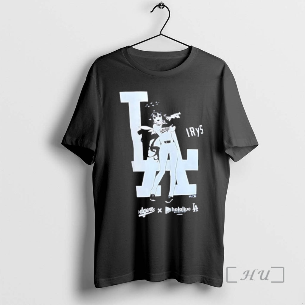 Officials Los Angeles Dodgers X Hololive Night Irys T-Shirts, Hoodie, Sweatshirt | InkNestWear.com