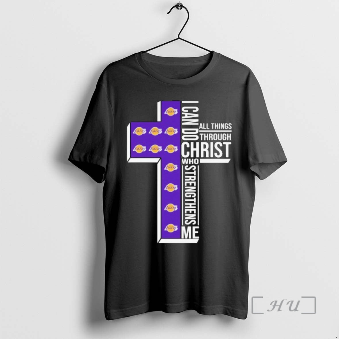 Officials Los Angeles Lakers I Can Do All Things Through Christ Who Strengthen Me T-Shirts, Hoodie, Sweatshirt