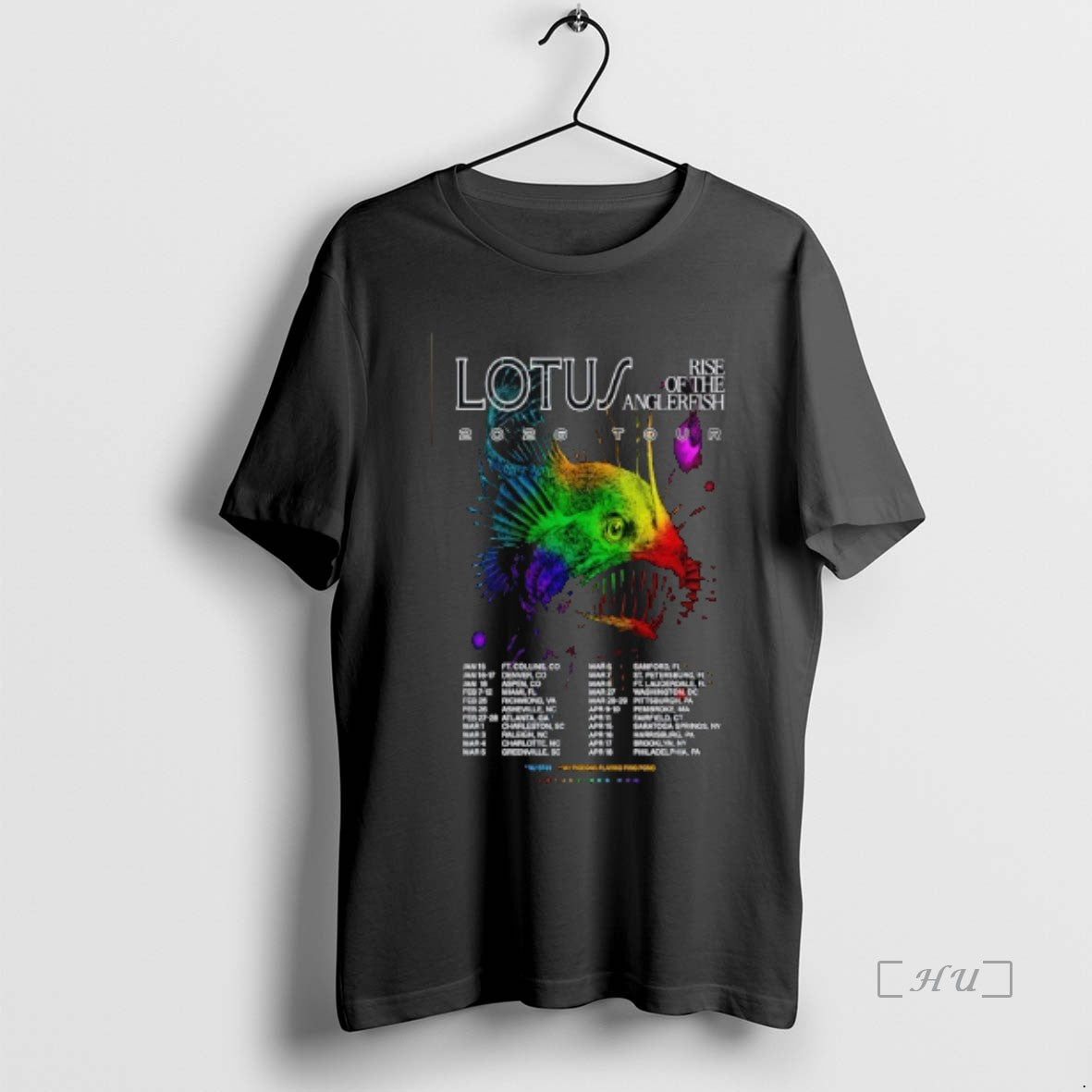 Officials Lotus Rise Of The Anglerfish 2026 Shows T-Shirts, Hoodie, Sweatshirt | InkNestWear.com
