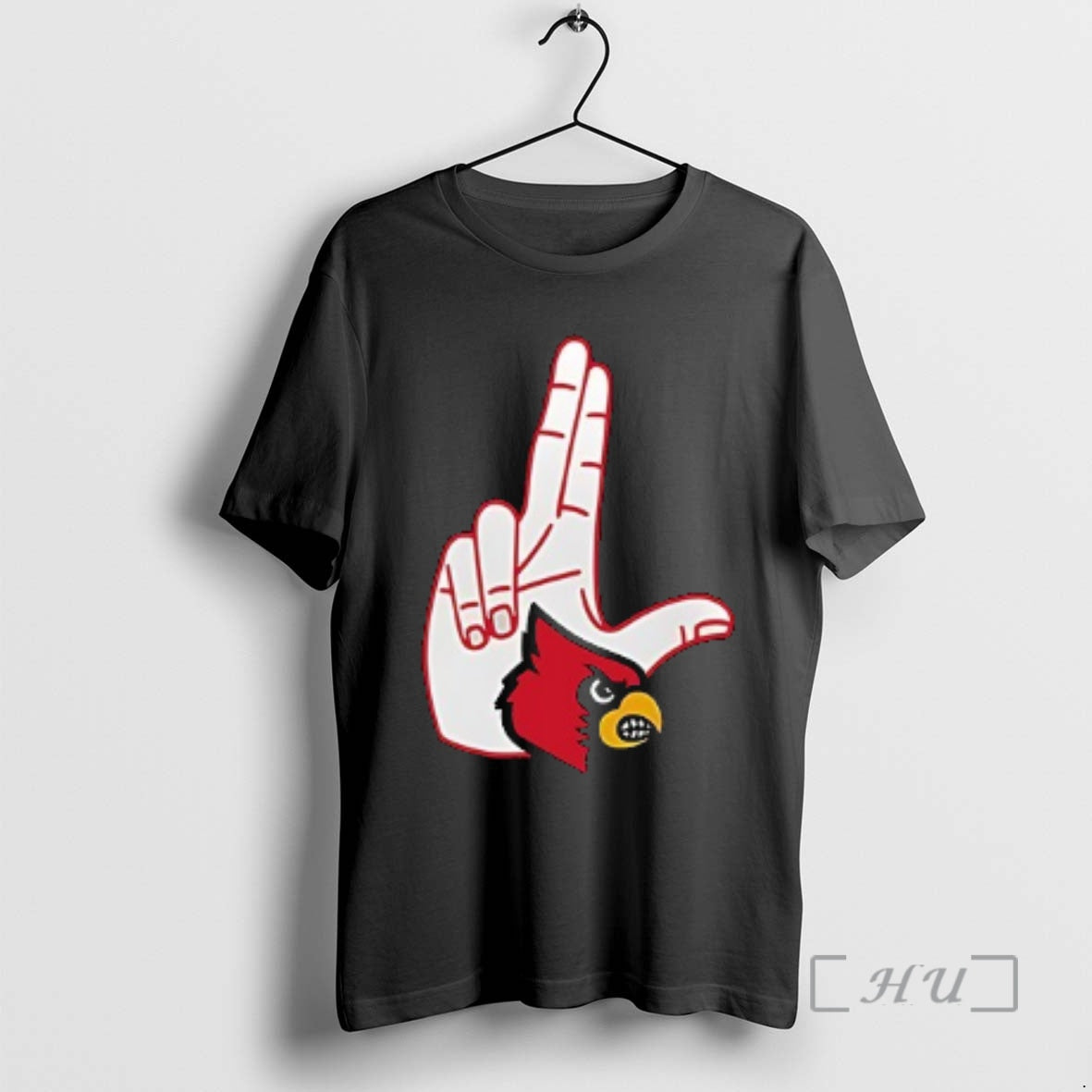 Officials Louisville Cardinals Hometown Hand Sign Mascot T-Shirts, Hoodie, Sweatshirt | InkNestWear.com