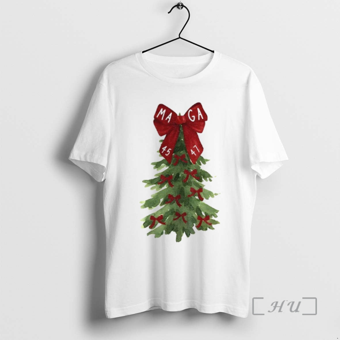 Officials Maga 45 47 Trump Christmas Tree Merry Xmas T-Shirts, Hoodie, Sweatshirt | InkNestWear.com