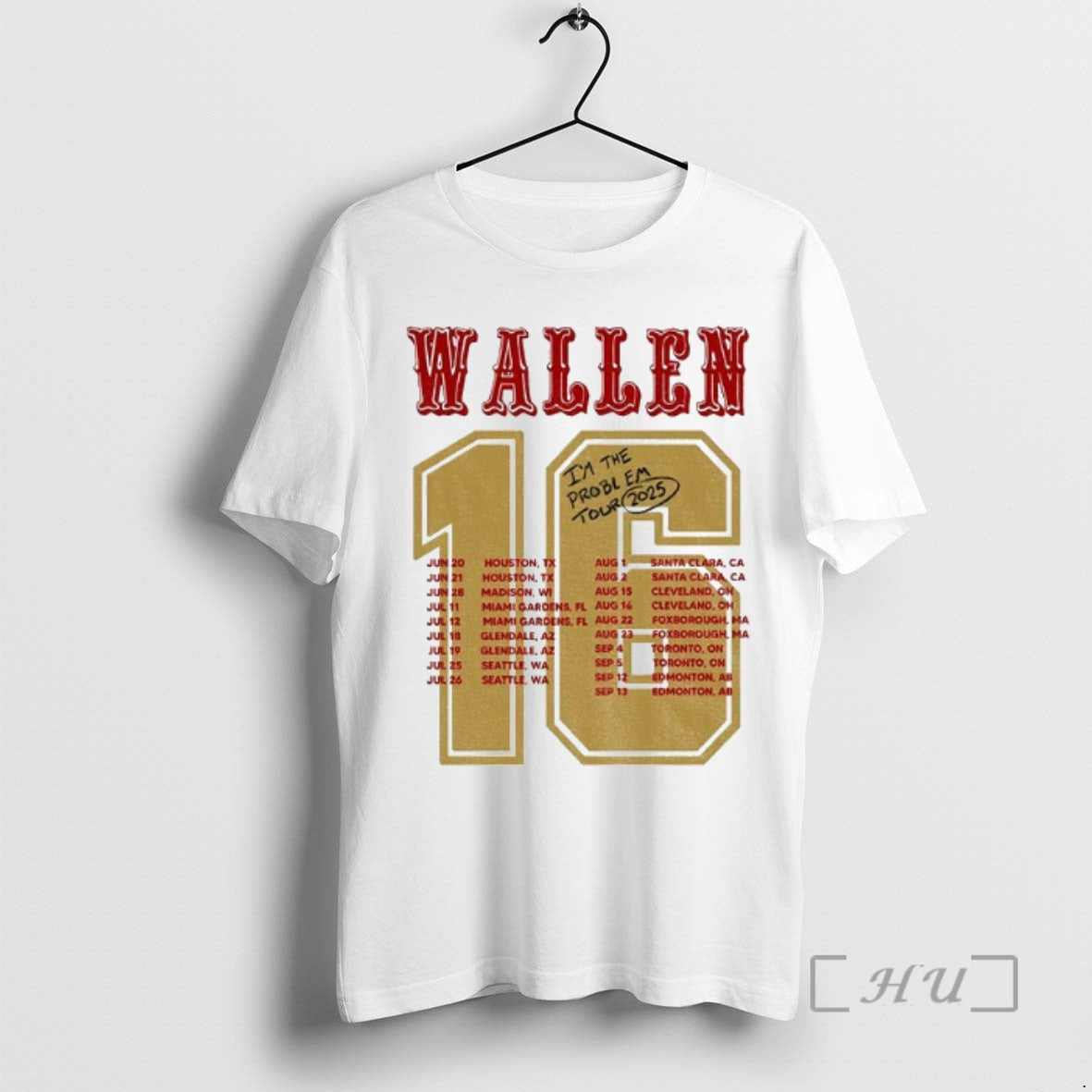 Officials Mw Morgan Wallen 49ers Im The Problem Schedule T-Shirts, Hoodie, Sweatshirt | InkNestWear.com