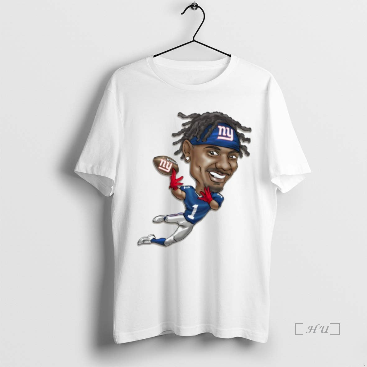 Officials Malik Nabers New York Giants Caricature T-Shirts, Hoodie, Sweatshirt | InkNestWear.com