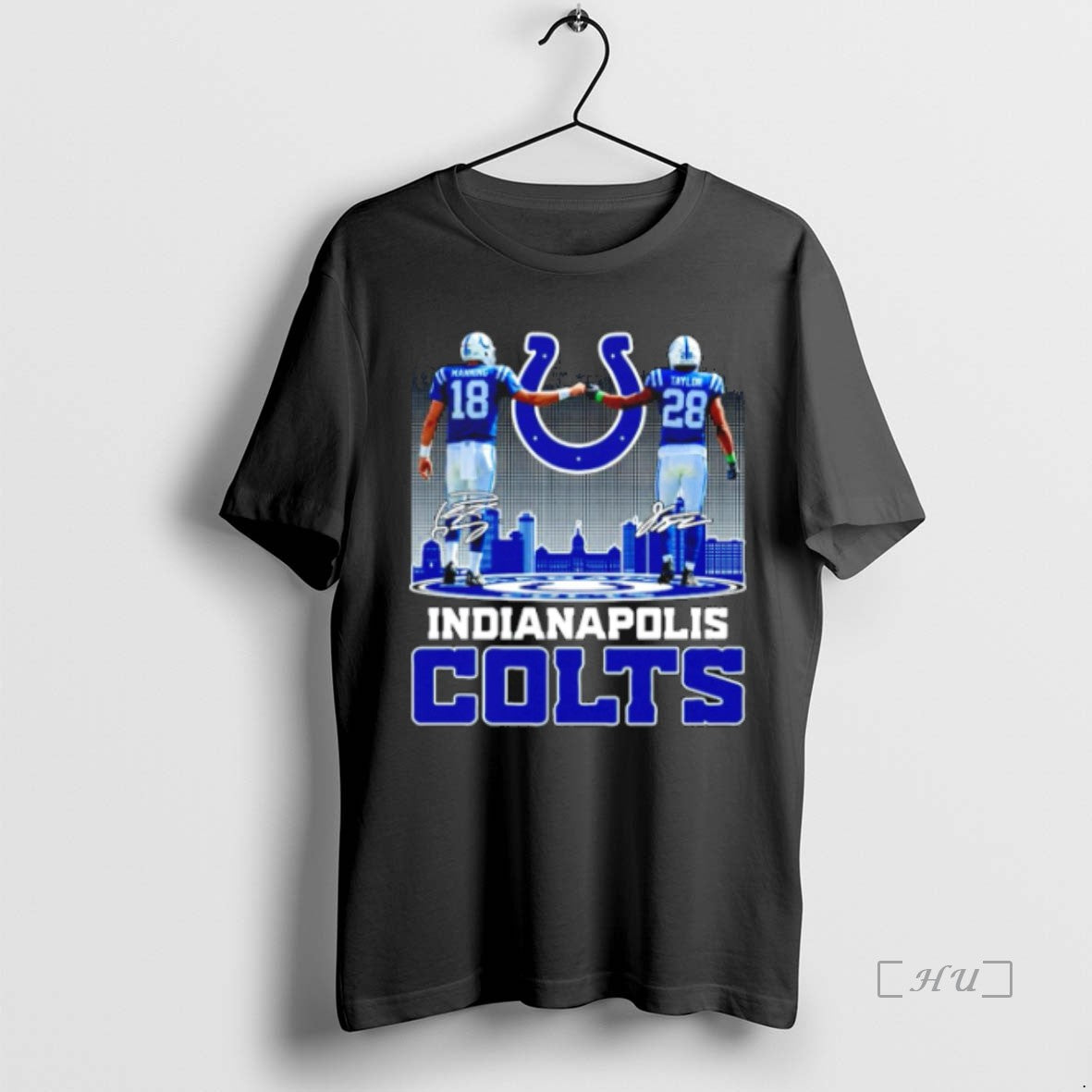 Officials Manning And Taylor Indianapolis Colts 2025 City Skyline T-Shirts, Hoodie, Sweatshirt | InkNestWear.com