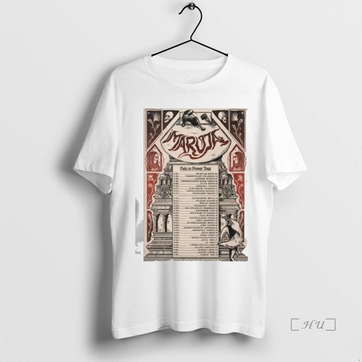 Officials Maruja Pain To Power Tour 2025 T-Shirts, Hoodie, Sweatshirt | InkNestWear.com