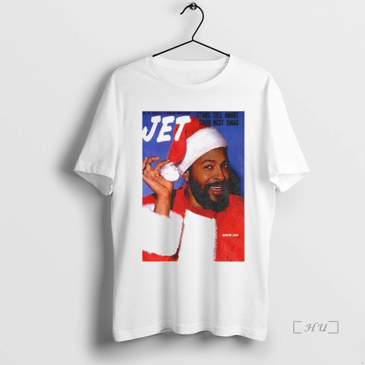 Officials Marvin Gaye Black Santa Christmas Jet Magazine Cover T-Shirts, Hoodie, Sweatshirt | InkNestWear.com