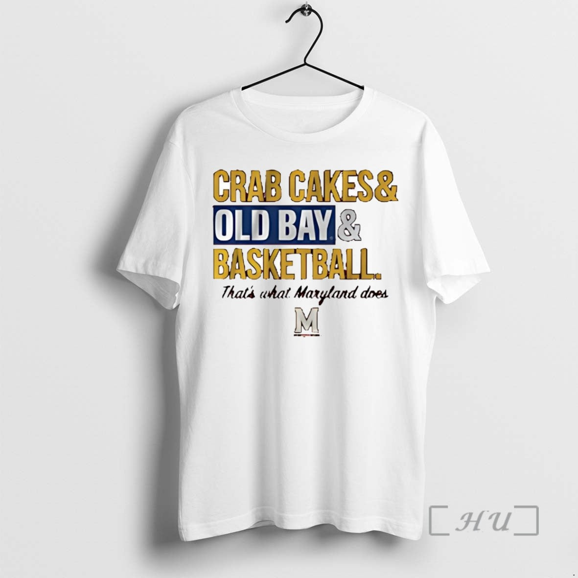 Officials Maryland Terrapins Crab Cakes Old Bay Basketball T Shirt Sweater
