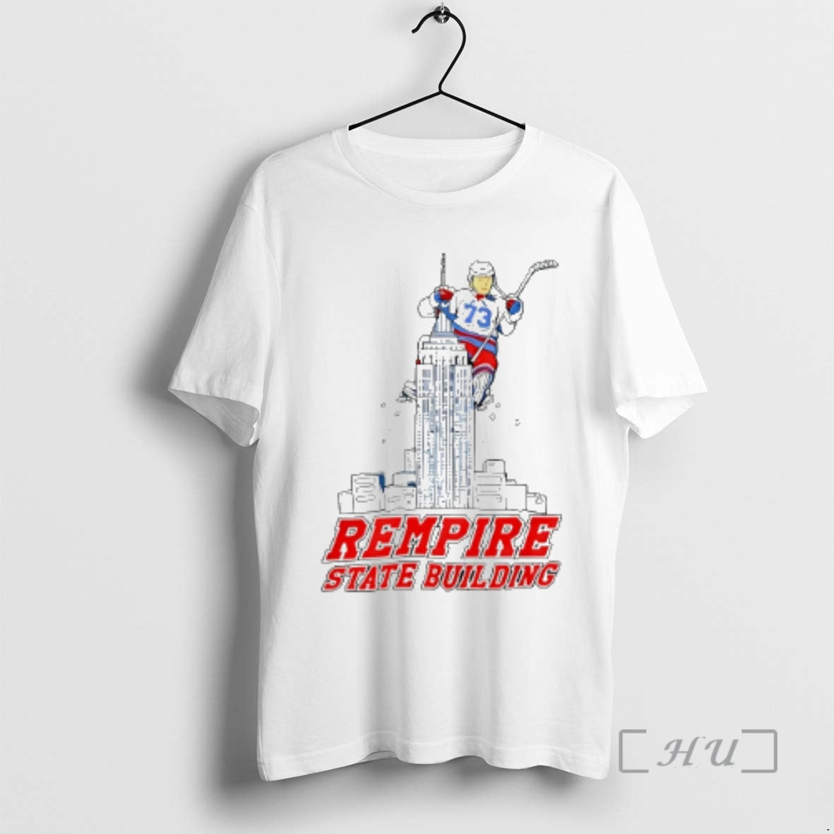 Officials Matt Rempe 73 New York Rangers Empire State Building T-Shirts, Hoodie, Sweatshirt | InkNestWear.com