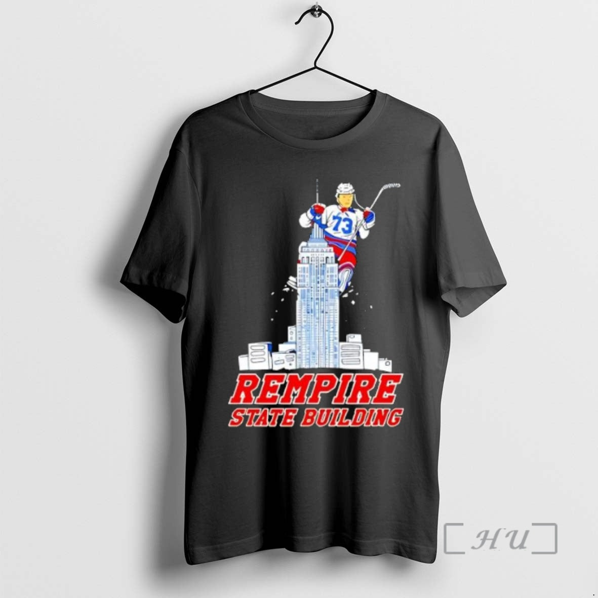 Officials Matt Rempe 73 Empire State Building New York Rangers T-Shirts, Hoodie, Sweatshirt | InkNestWear.com