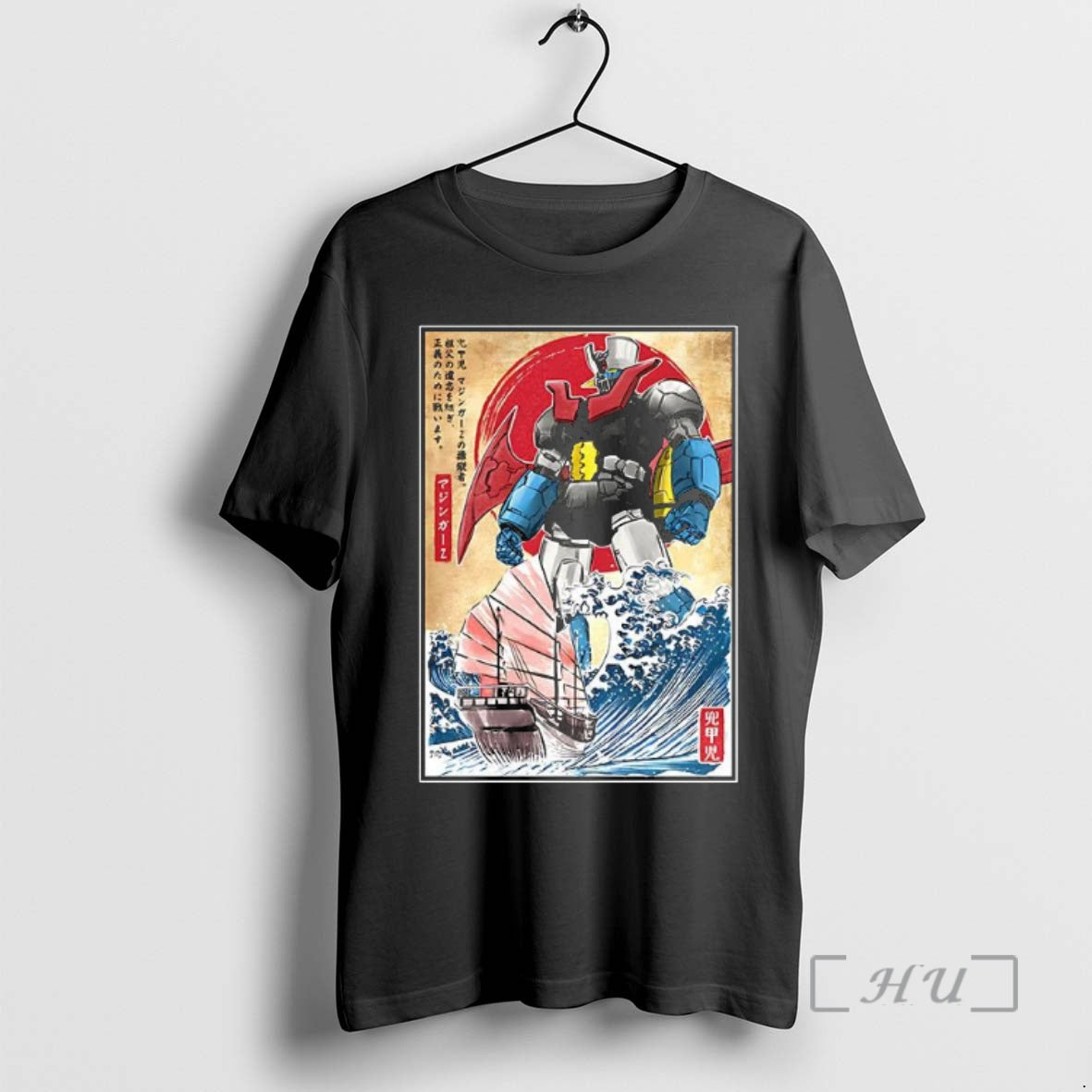 Officials Mecha Z Go Nagai Anime Big Waves Off Kanagawa Japanese Style Premium T Shirts Hoodie, Sweatshirt | InkNestWear.com